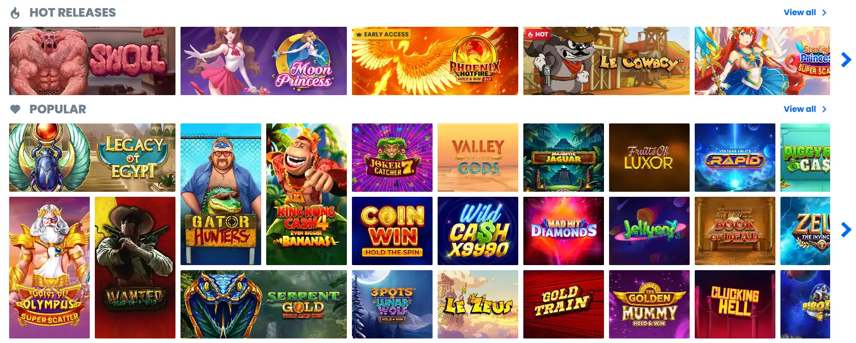 30Bet hot releases and popular online game thumbnails.
